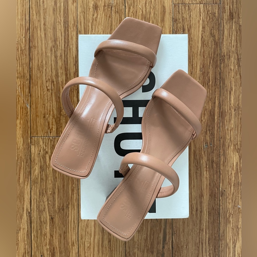 [Schutz] Ully Lo Rebecca Allen Nappa Leather Sandal